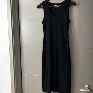TARGET - Universal Thread Ribbed Black Midi Dress
